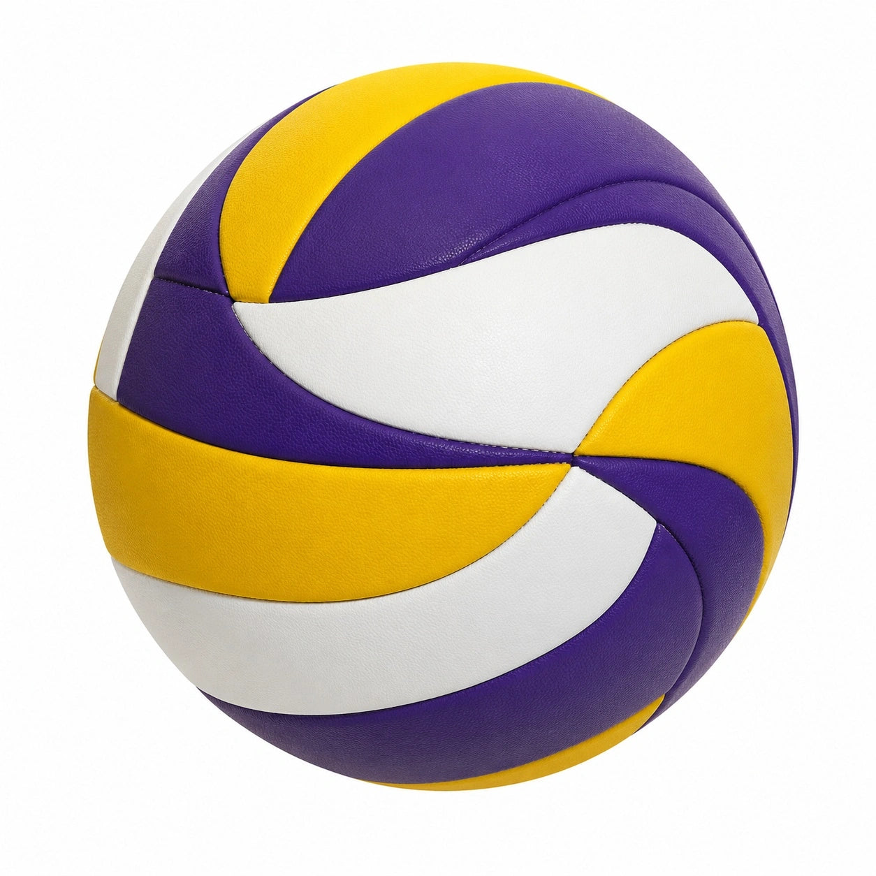 Trainingsvolleyball Größe 5 Gelb/Lila/Weiß