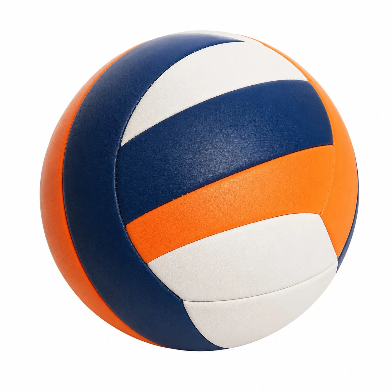 Volleyball für Indoor und Outdoor Blau Orange Weiß