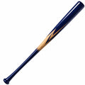 Holz Baseballschläger 85 cm Blau/Natur