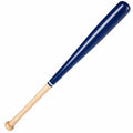 Blauer Holz-Baseballschläger 85 cm