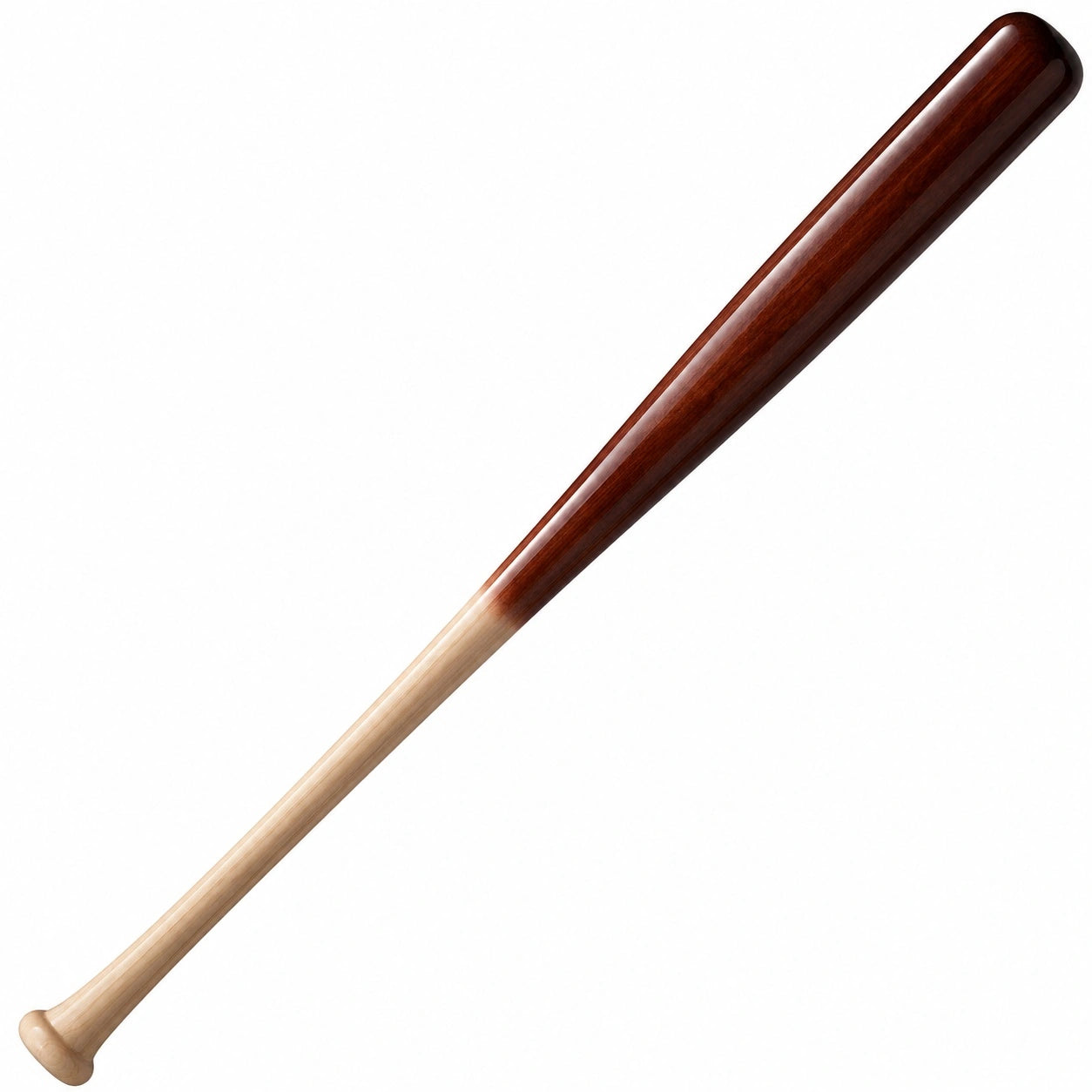 Baseballschläger Natur Rot 85 cm