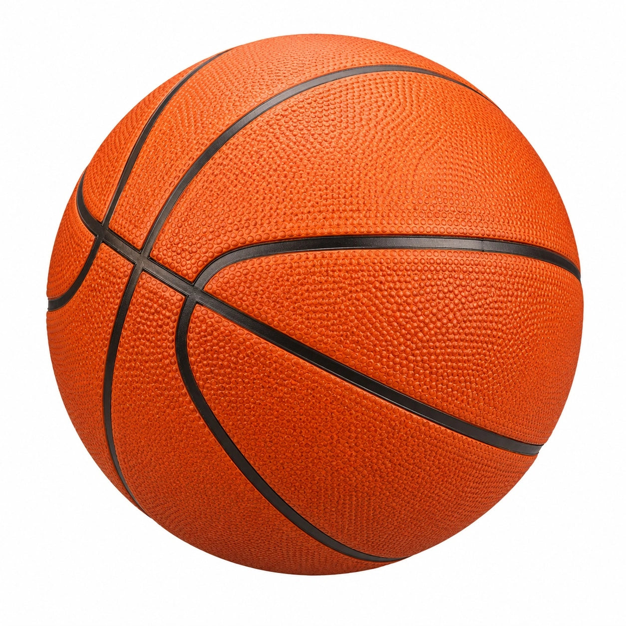 Basketball Größe 7 für Outdoor und Indoor in Orange