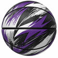 Basketball für Outdoor Schwarz/Weiß/Lila