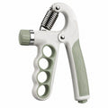 Handmuskeltrainer mit einstellbarem Widerstand und ergonomischem Griff, Grau/Grün
