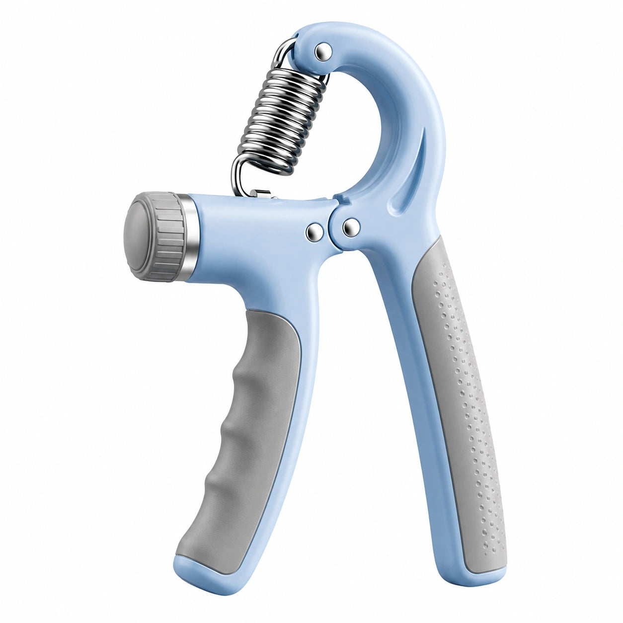 Verstellbarer Handtrainer 5-60 kg Hellblau/Grau