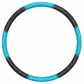 Hula-Hoop-Reifen für Fitness, Blau/Schwarz, 95 cm Durchmesser