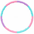 Fitness Hula-Hoop Reifen Wellenstruktur Rosa/Lila/Blau