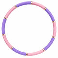 Ergonomischer Fitnessreifen Rosa/Lila 100 cm
