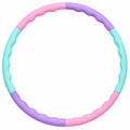 Abnehmbarer Hula-Hoop-Reifen 96 cm in Rosa/Blau/Lila