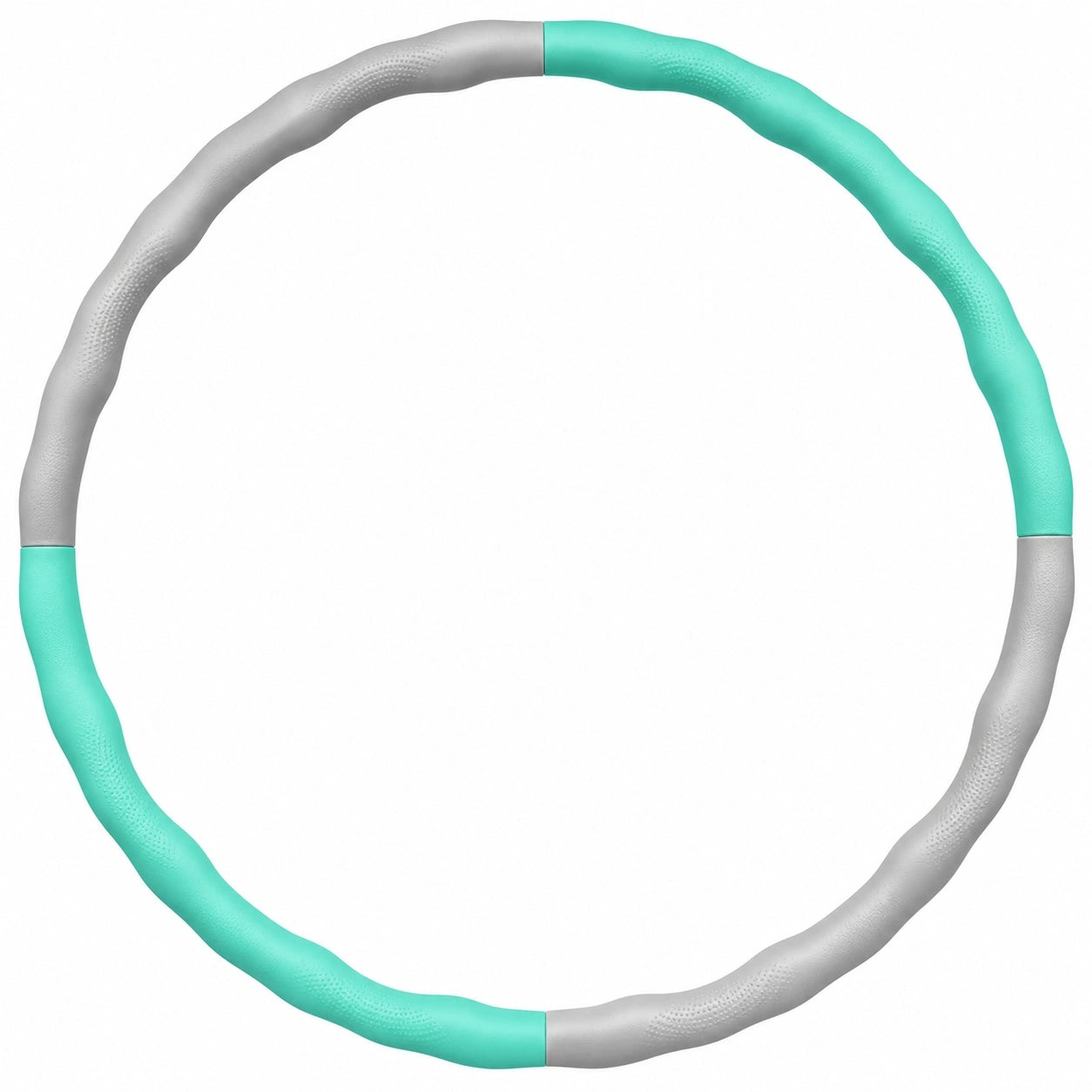 Fitness Hoop 100 cm Türkis/Grau