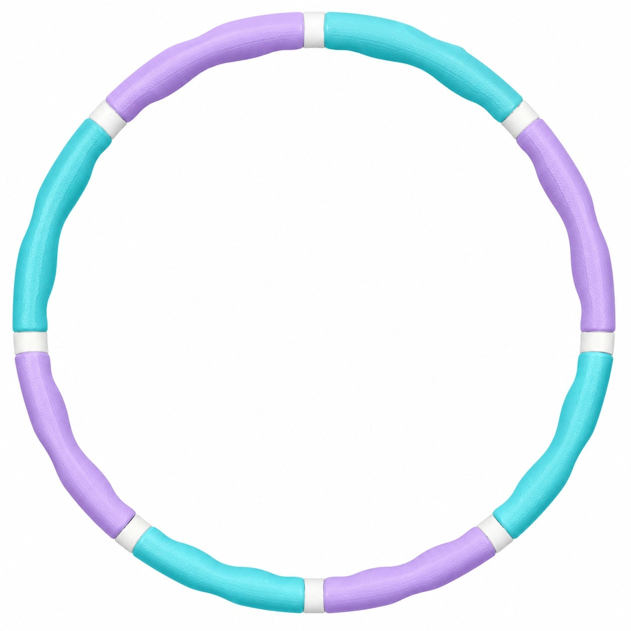 Hula-Hoop-Reifen mit Massagefunktion Türkis Lila, Ø 96cm