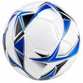 Fußball Größe 5 Weiß/Blau/Schwarz