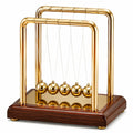 Newtons Wiege Tischpendel Gold, 5 Kugeln