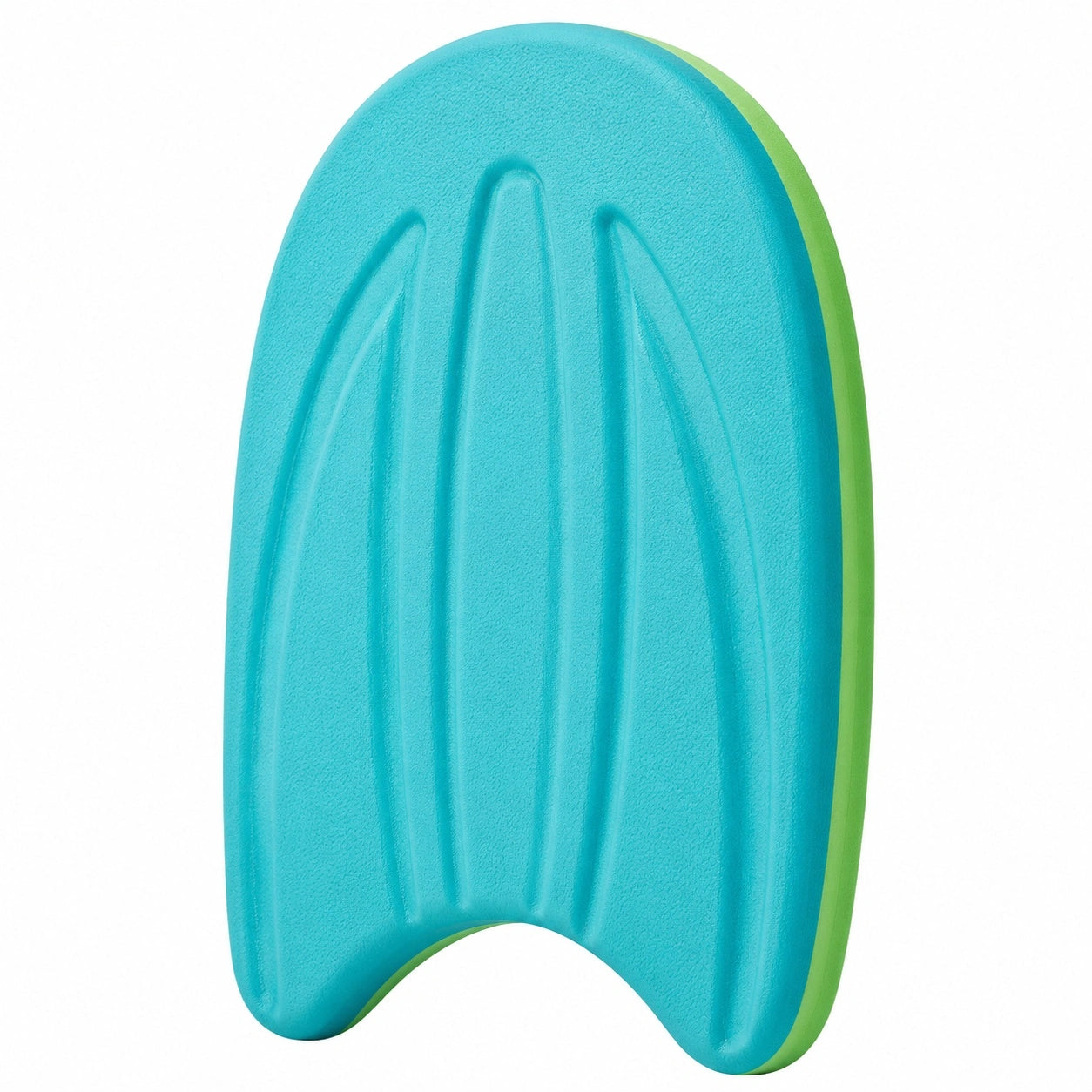 Auftriebsstarkes Schwimmbrett Blau/Grün, 35x25 cm