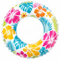 Aufblasbarer Schwimmring mit Blumenmuster 90cm